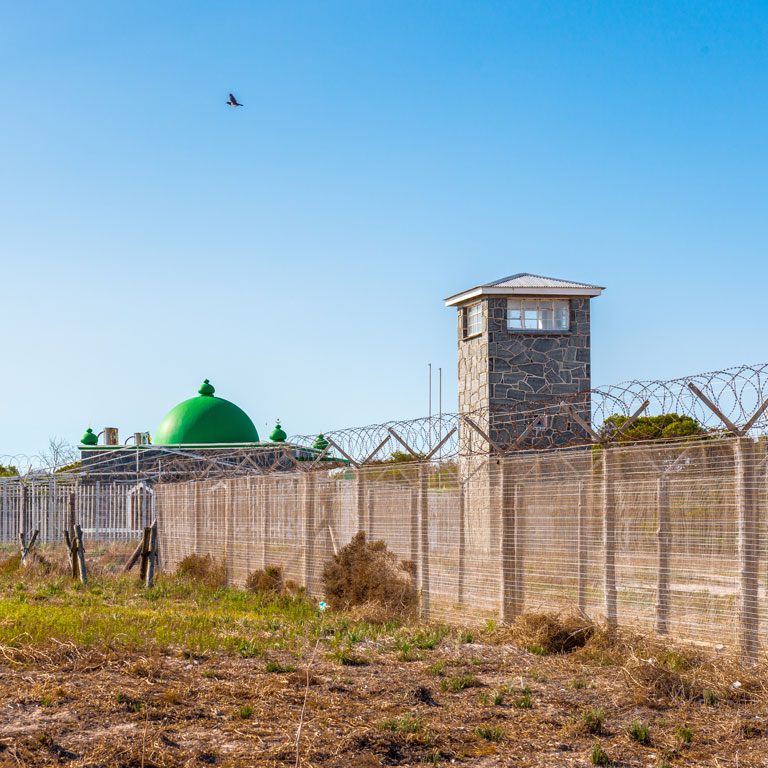 Robben Island in South Africa