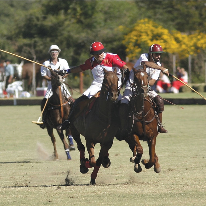 Polo on the Argentinian Pampas