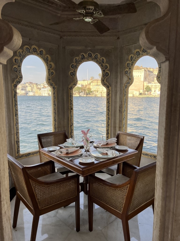 Taj Lake Palace tea