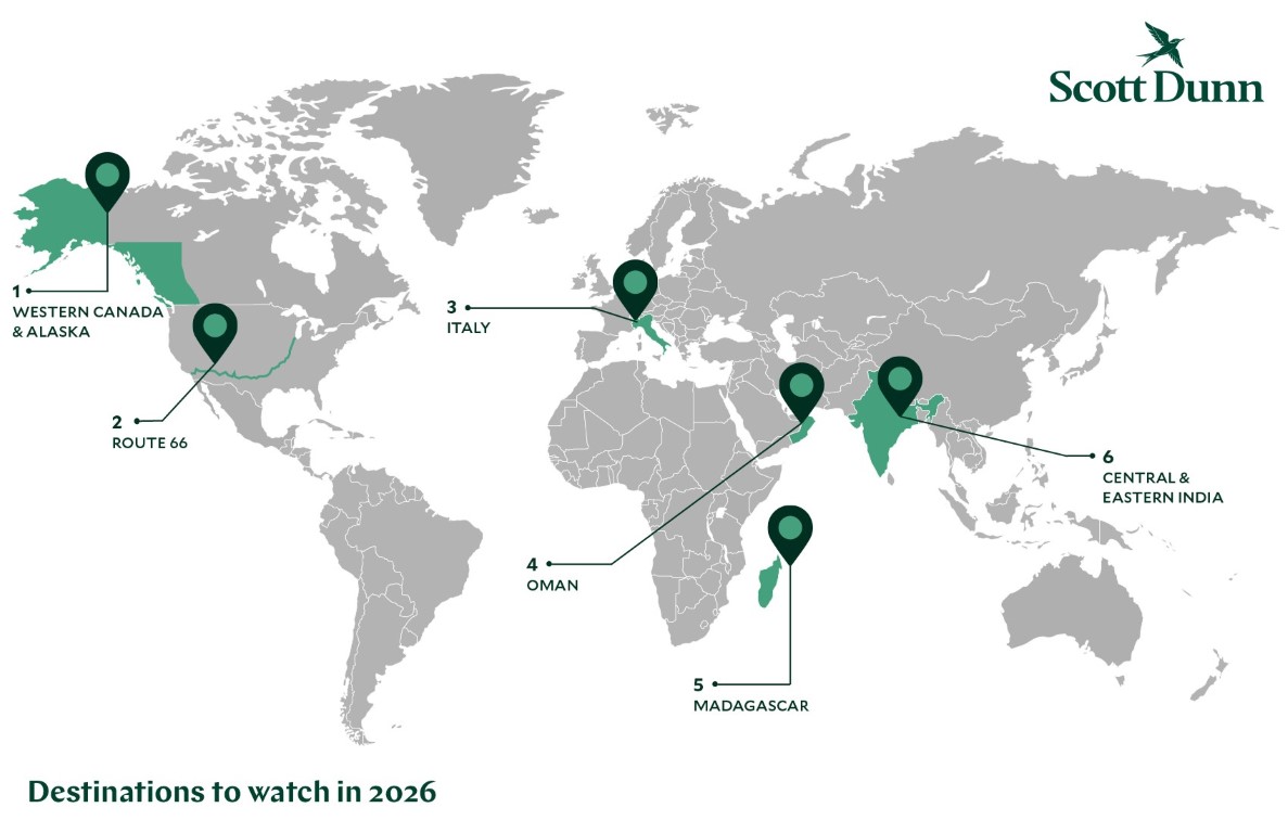 Trending destinations for the UK in 2026