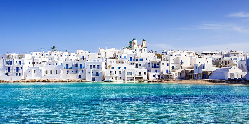 Paros’s seafront town