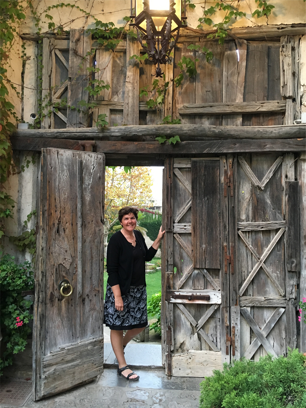 Louise enjoying Italy