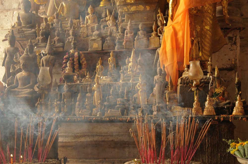 Visit Luang Prabang for a glimpse of the spiritual richness of Laos