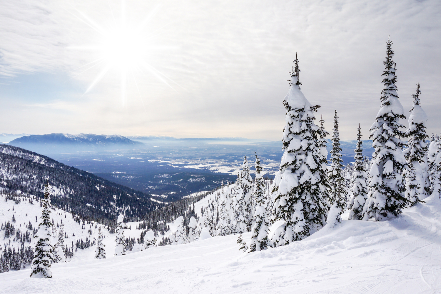 A Winter Wonderland in the Wild West