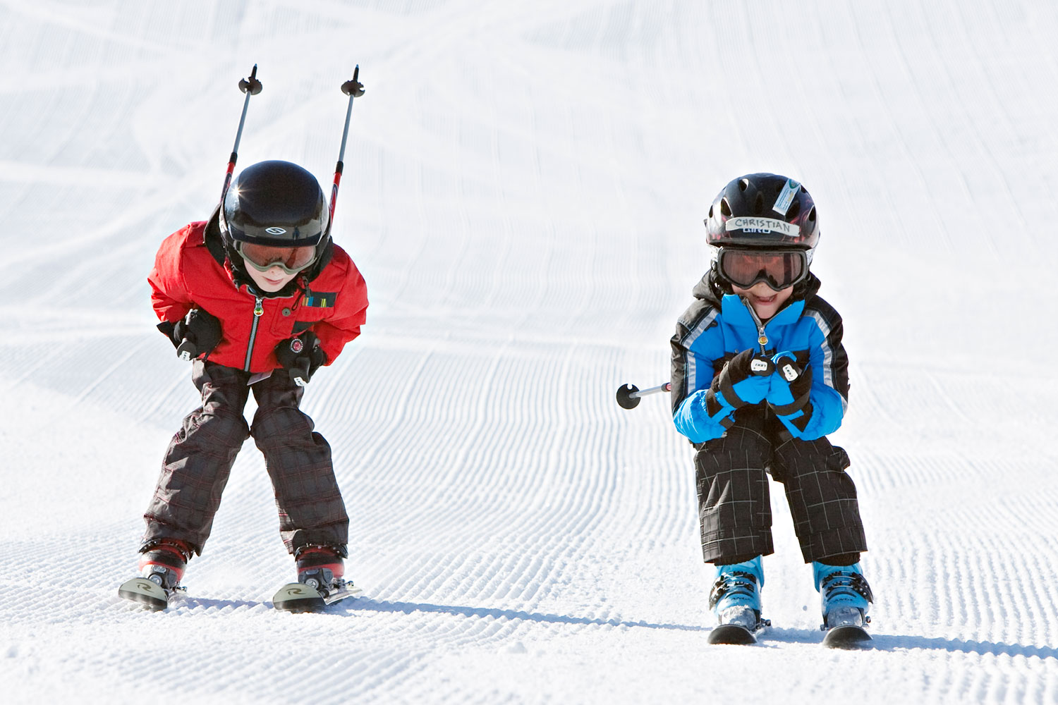 Kids Skiing