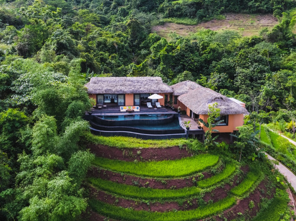 Exterior view of Avana Retreat in Vietnam