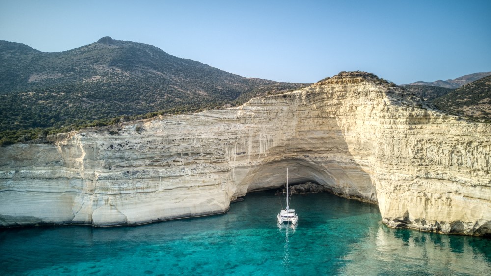 Sail to Kleftiko, Greece