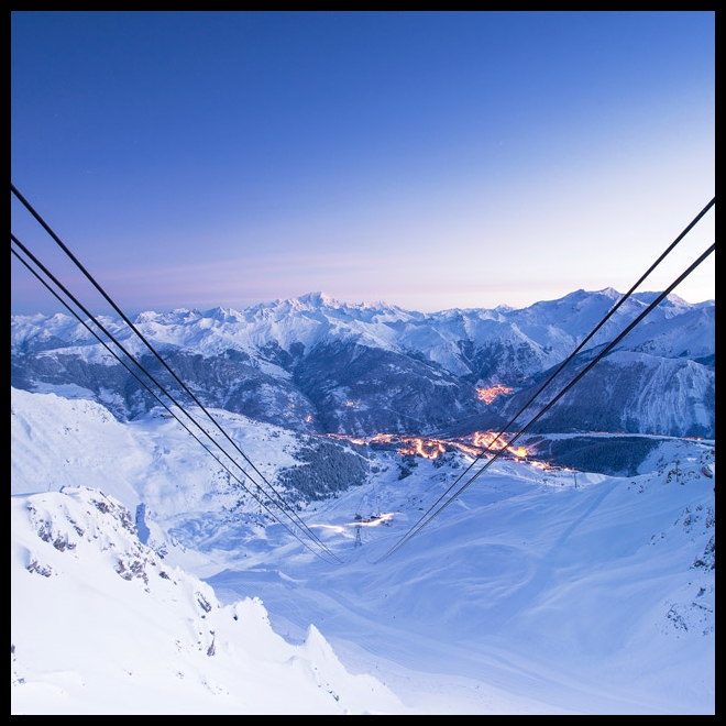 Courchevel view
