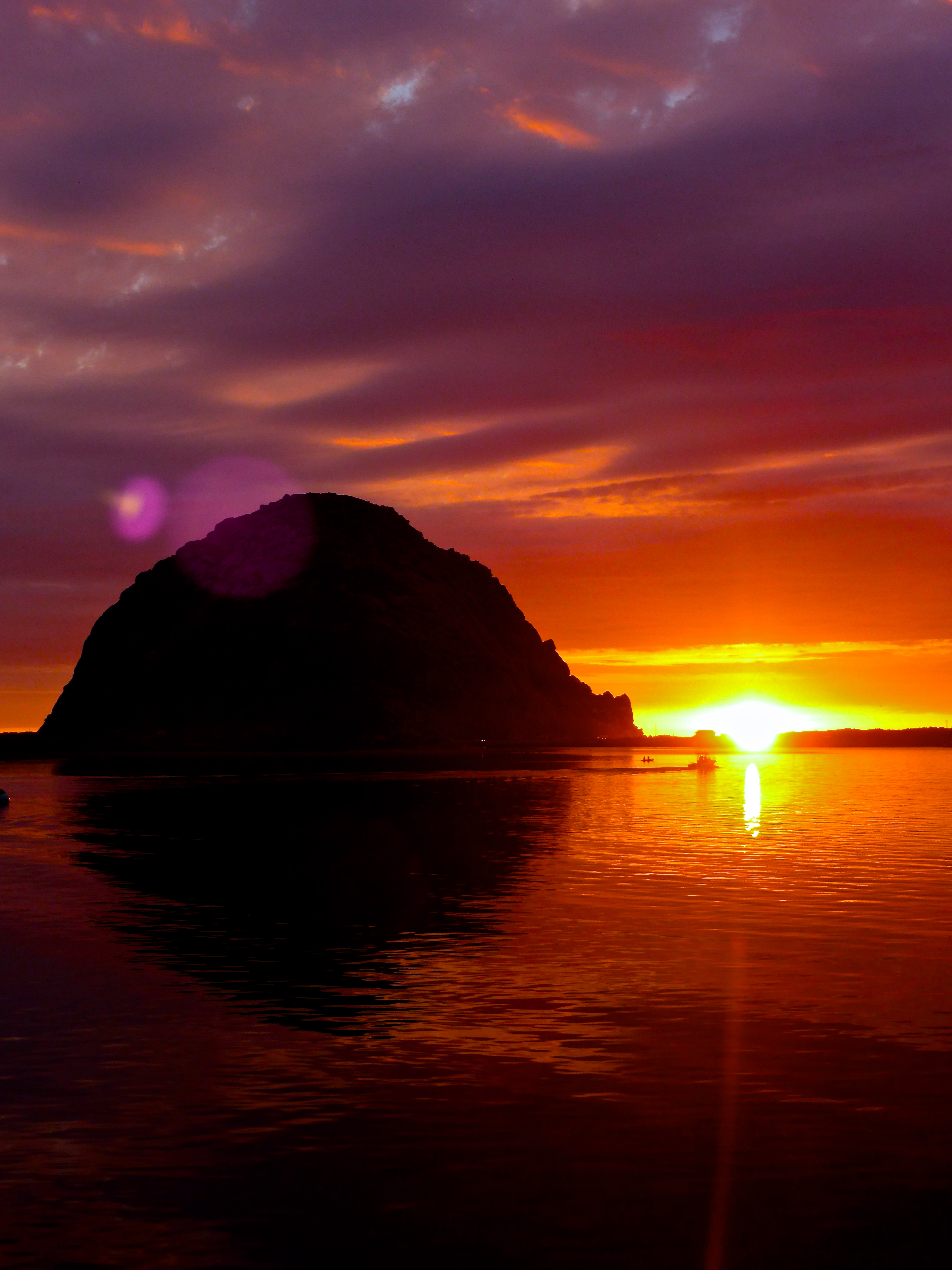 Sunset at Morro