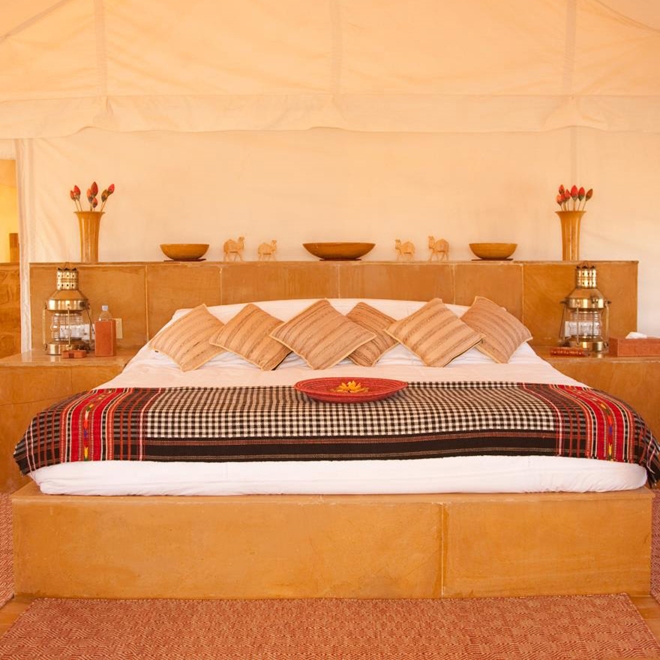 Bedroom at The Serai Jaisalmer
