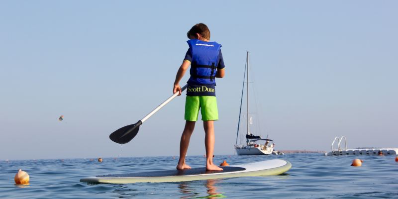 Scott Dunn Explorer paddleboarding
