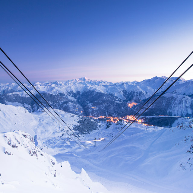 Courchevel view