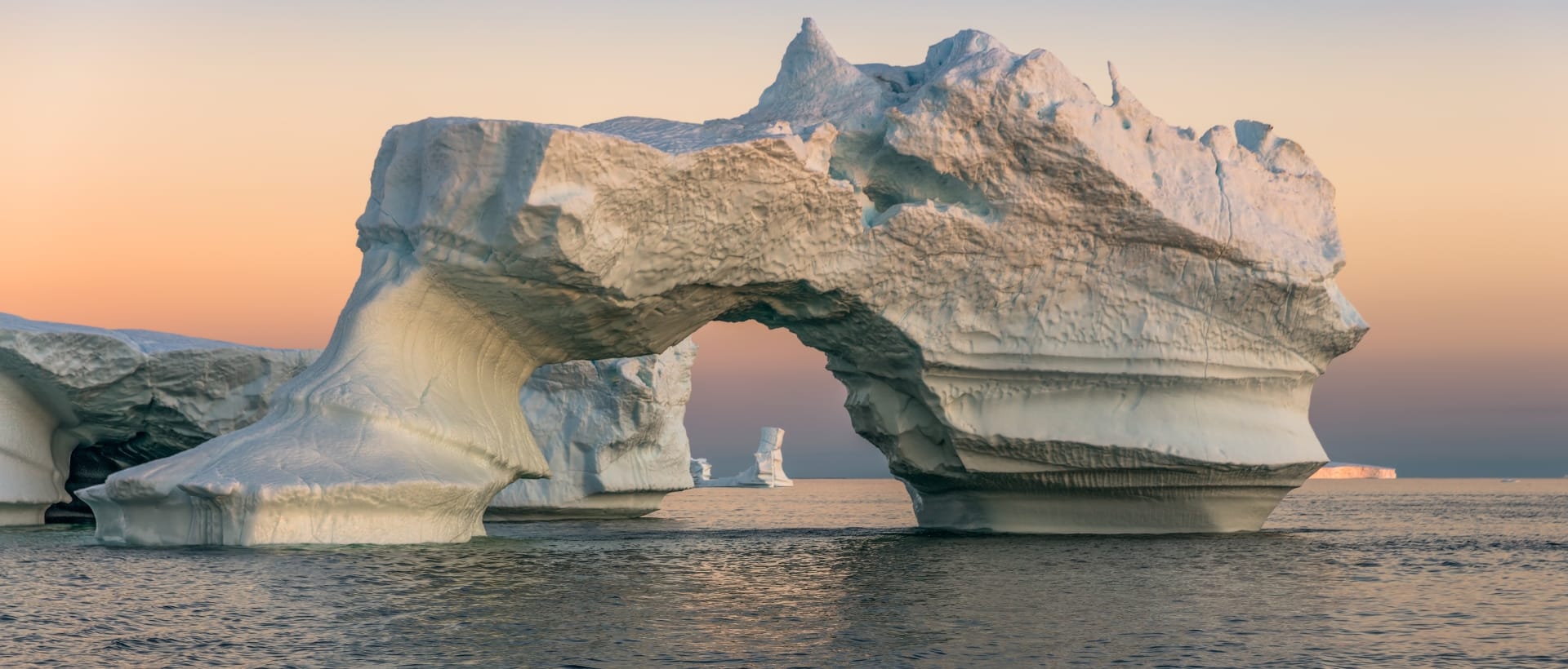 View of the Disko Bay 