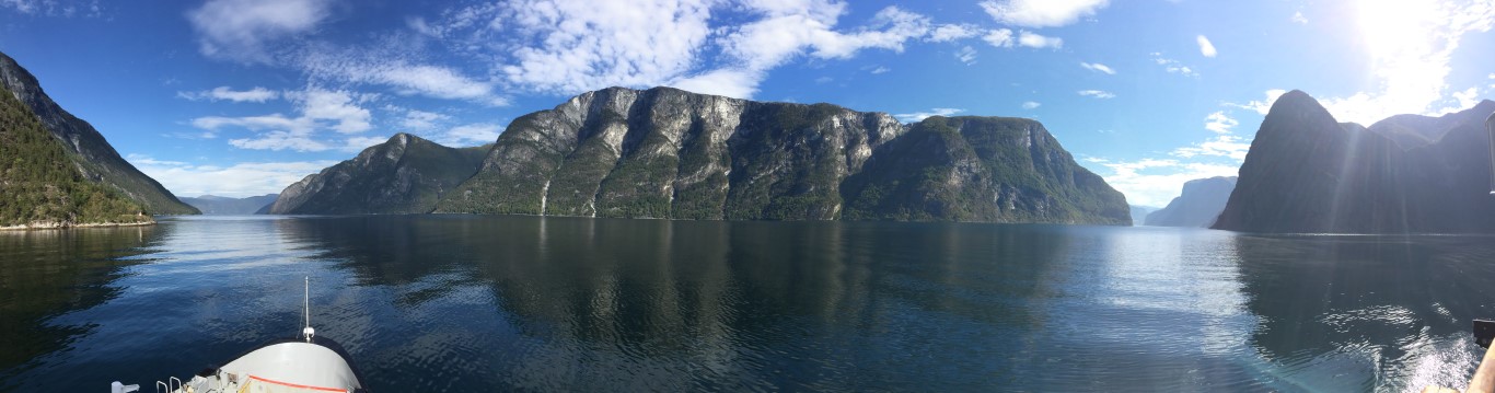 En route to the cabin