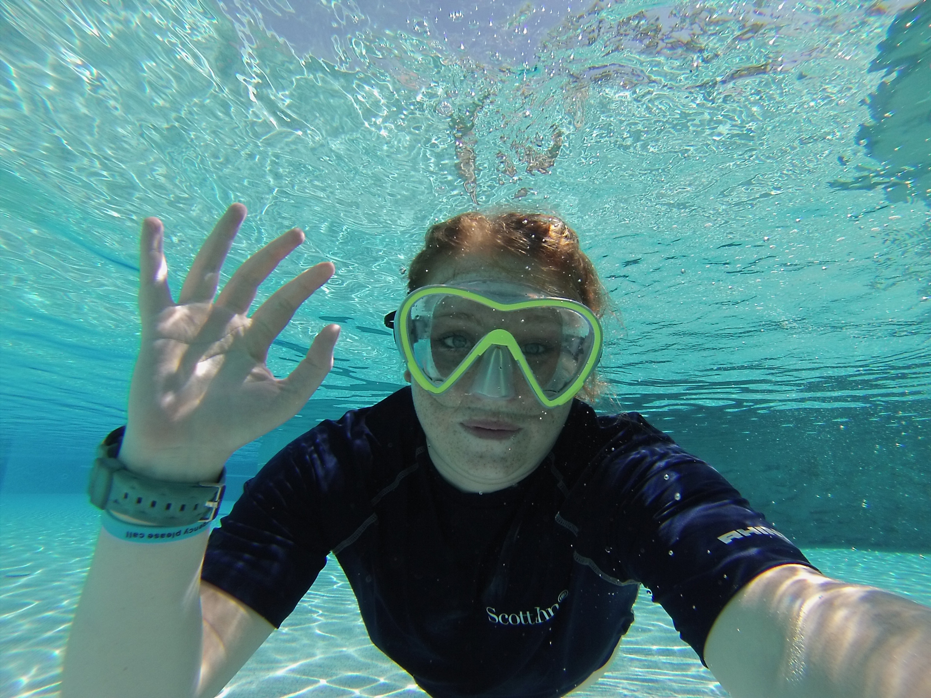 Amy's Go Pro selfie