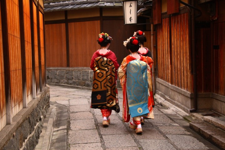 Gion, the Geisha district of Kyoto